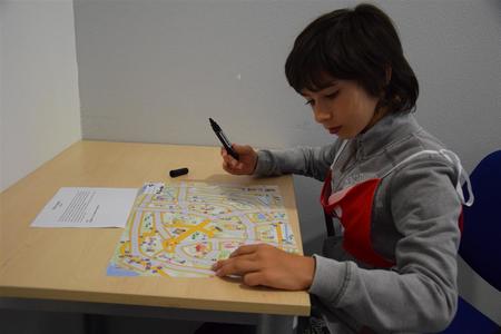 práce s mapou