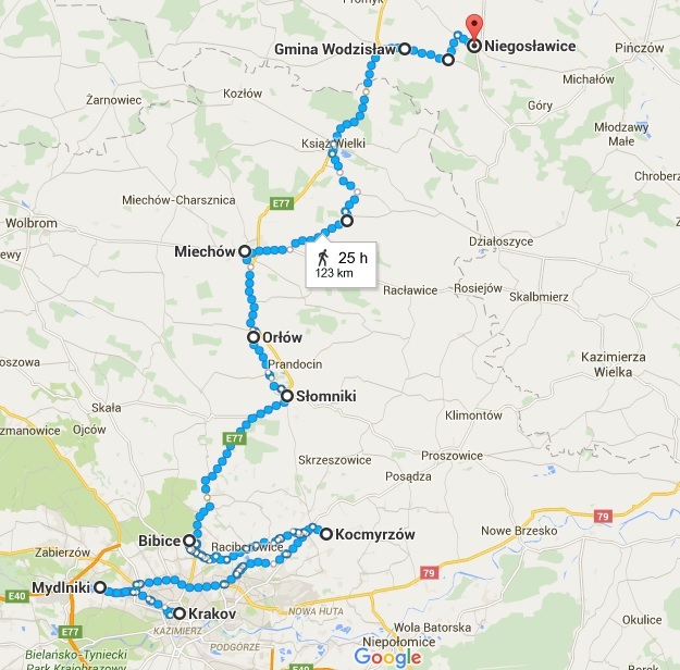 Deník legionáře, 1. část: mapka